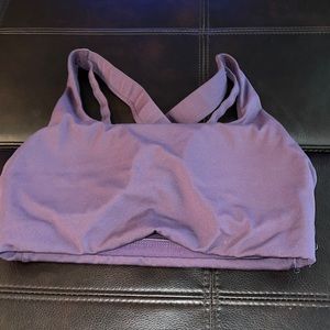 Senita Lotus Sports Bra SM purple